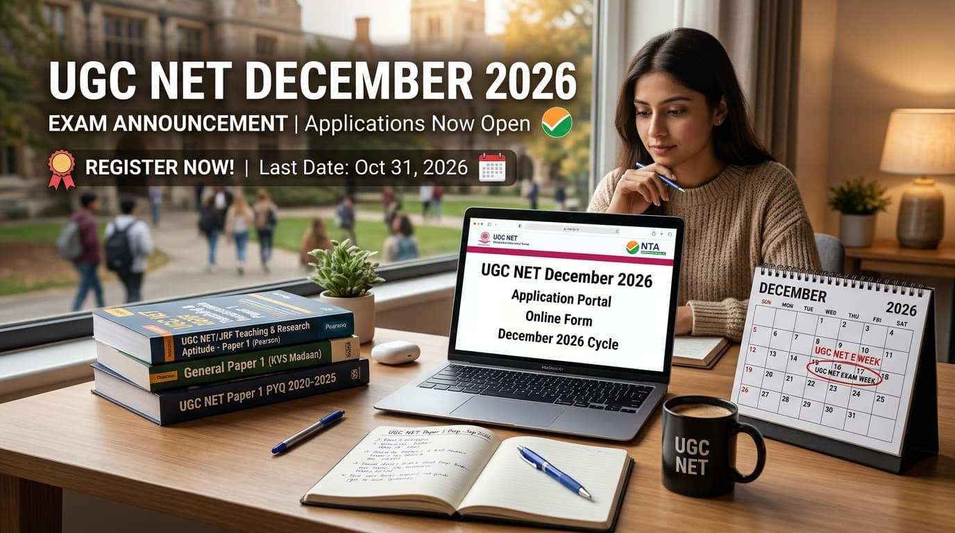UGC NET December 2026 exam