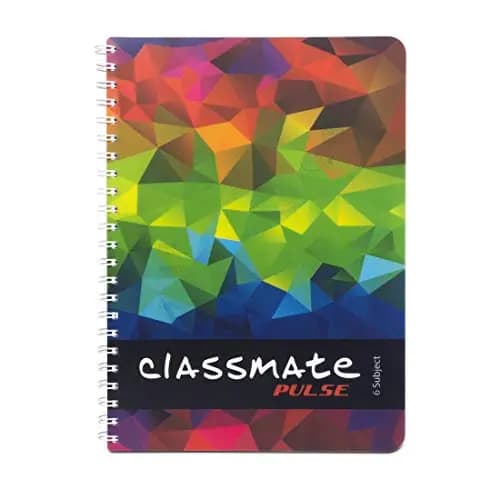 Classmate Premium 6 Subject Notebook - A4, Soft Cover, 300 Pages, Single Line