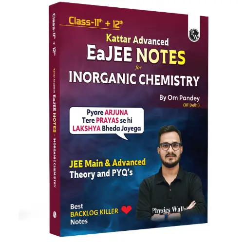 JEE Advanced EaJEE Handwritten Notes for Inorganic Chemistry By Om Pandey
